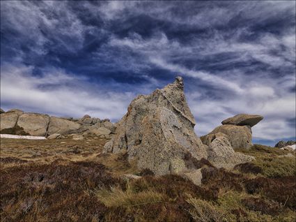 Granite Outcrop - Kosciuszko NP - NSW SQ (PBH4 00 10691)